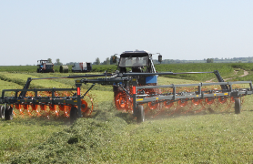 Грабли колесно-пальцевые серии МК